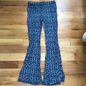 Aeropostale flare stretch pants